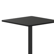 30SQ Black Table-18RD Base