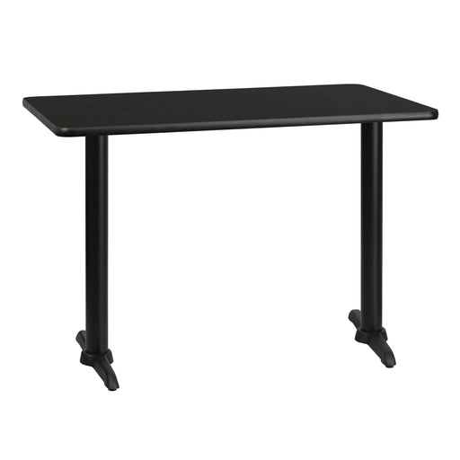 30x42 Black Table-5x22 T-Base