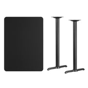 30x42 Black Table-5x22 T-Base