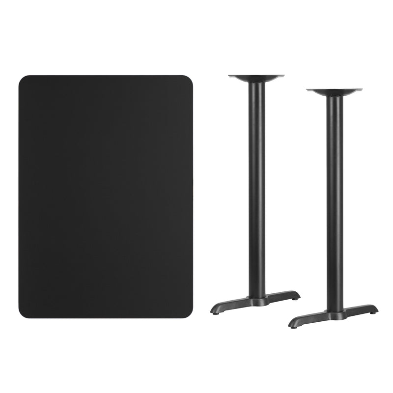 30x42 Black Table-5x22 T-Base