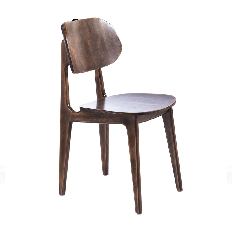 AQ Copper Wood Dining Chair