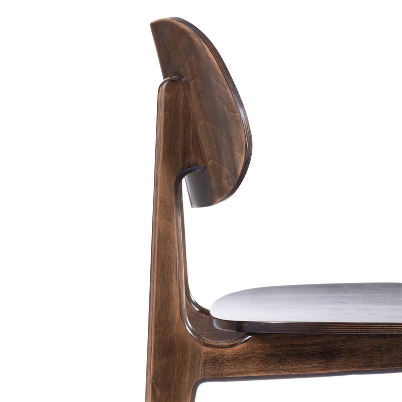 AQ Copper Wood Dining Chair