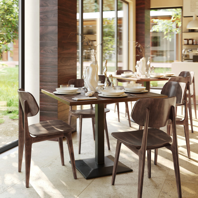 AQ Copper Wood Dining Chair