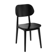 Black Wood Dining Chair