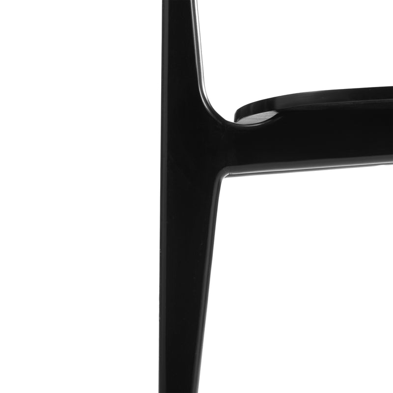 Black Wood Dining Chair
