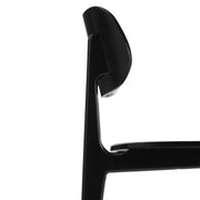Black Wood Dining Chair