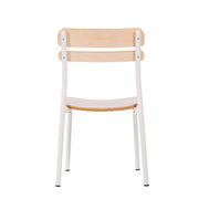 Commercial White Dining Chair