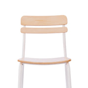 Commercial White Dining Chair