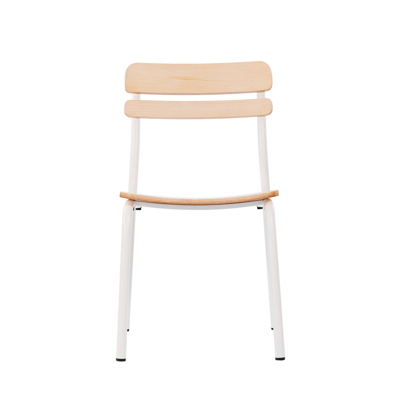 Commercial White Dining Chair