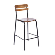 Commercial Black Bar Stool