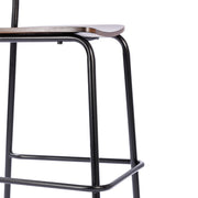 Commercial Black Bar Stool