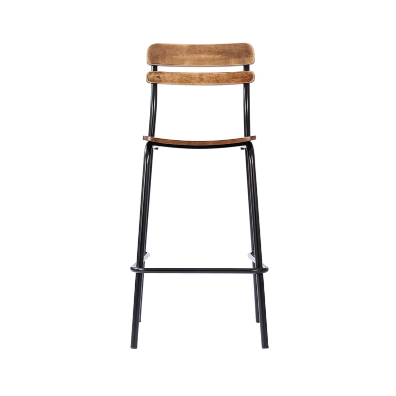 Commercial Black Bar Stool