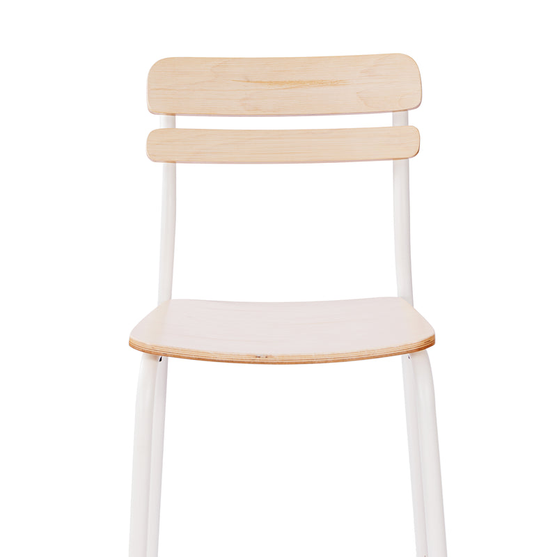 Commercial White Bar Stool