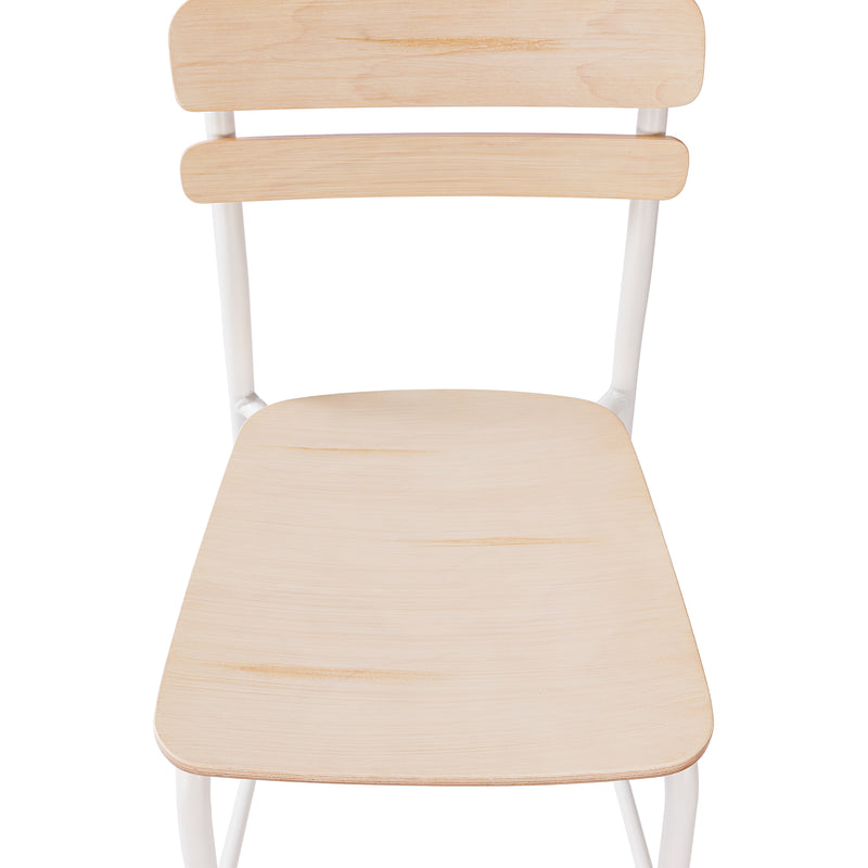 Commercial White Bar Stool