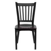 Black Vert Chair-Mah Seat