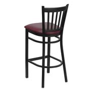 Black Vert Stool-Burg Seat