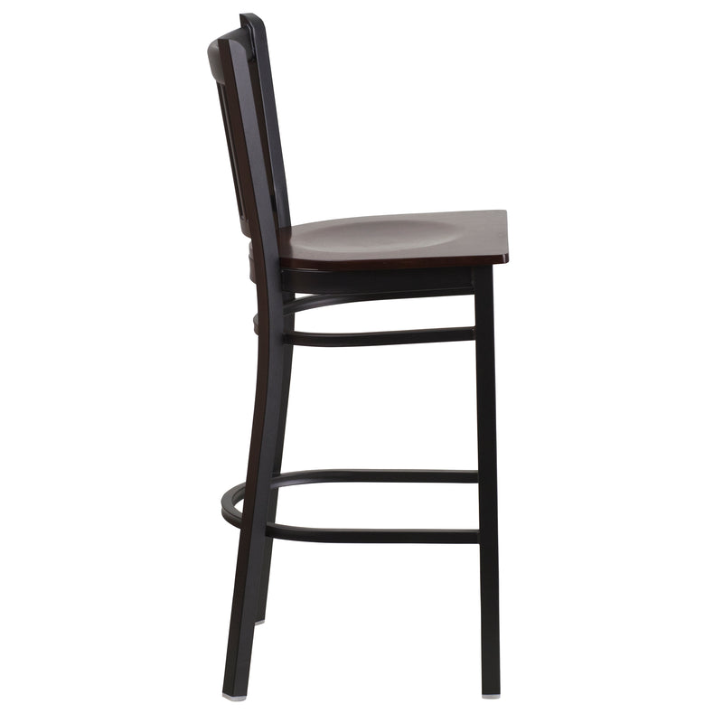 Black Vert Stool-Wal Seat