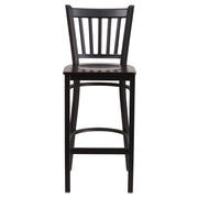 Black Vert Stool-Wal Seat