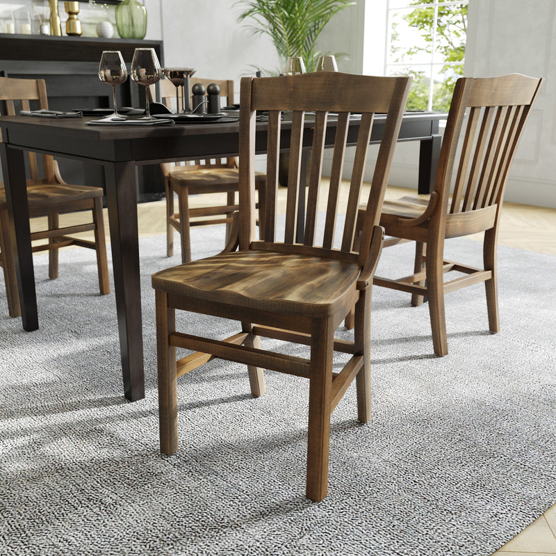 AQ Copper Wood Dining Chair
