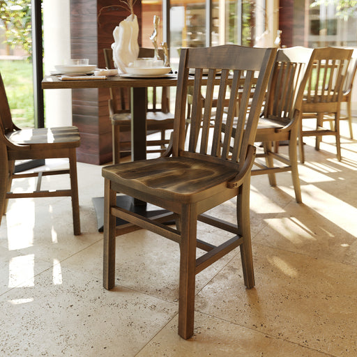 AQ Copper Wood Dining Chair