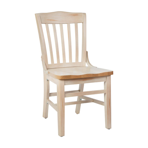 AQ White Wood Dining Chair