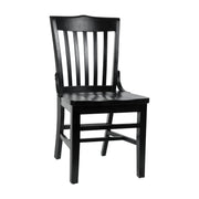 Black Wood Dining Chair