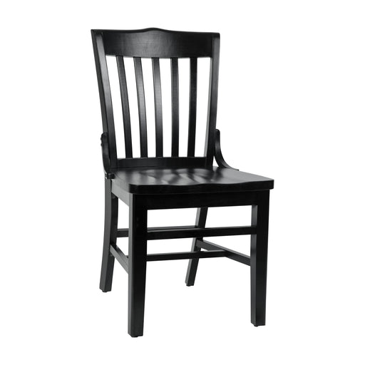 Black Wood Dining Chair