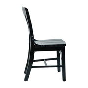Black Wood Dining Chair