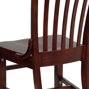 Mahogany Wood Dining Chair