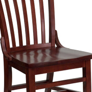 Mahogany Wood Dining Chair