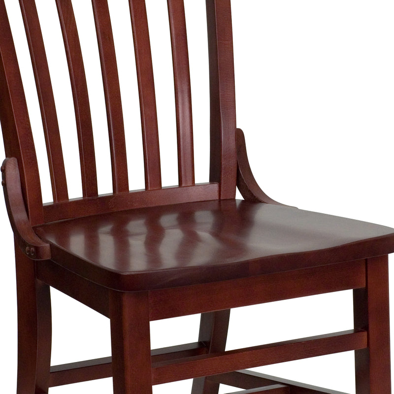 Mahogany Wood Dining Chair