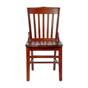 Mahogany Wood Dining Chair