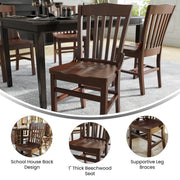 Walnut Wood Dining Chair
