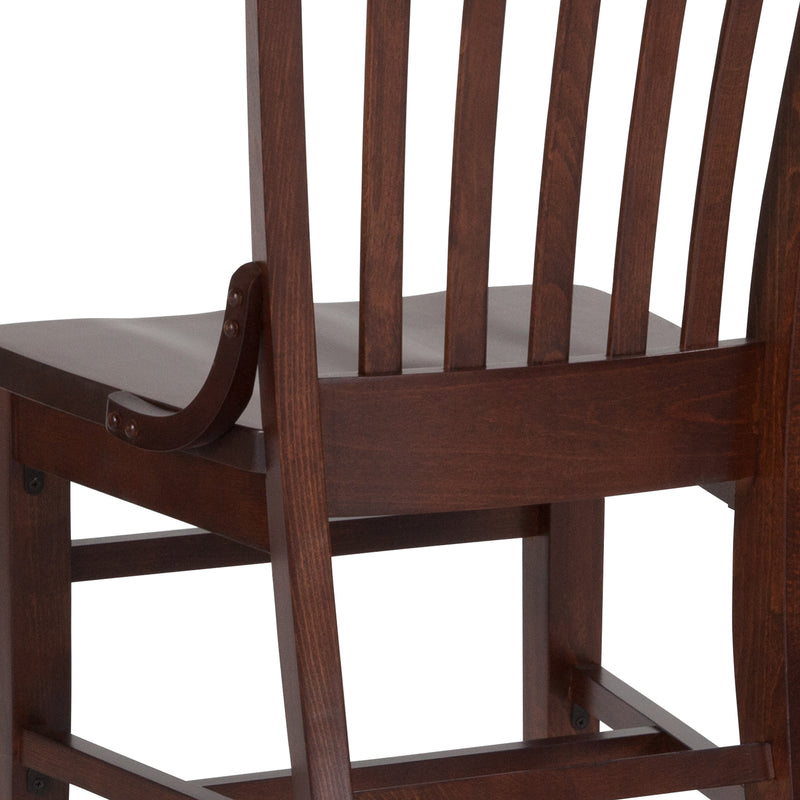 Walnut Wood Dining Chair