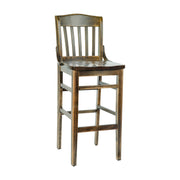 AQ Copper Wood Stool