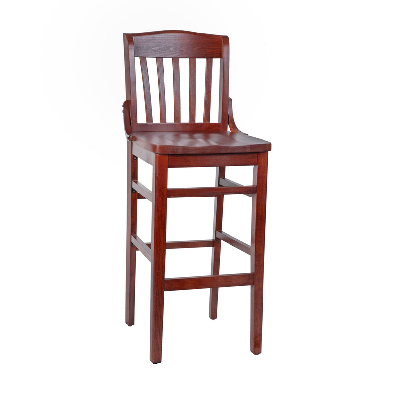 Mahogany Wood Stool