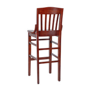 Mahogany Wood Stool