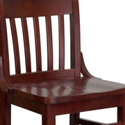 Mahogany Wood Stool