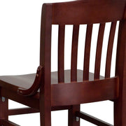 Mahogany Wood Stool