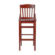 Mahogany Wood Stool