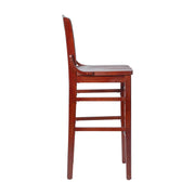Mahogany Wood Stool