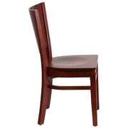Mahogany Wood Dining Chair