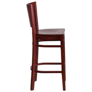 Mahogany Wood Stool