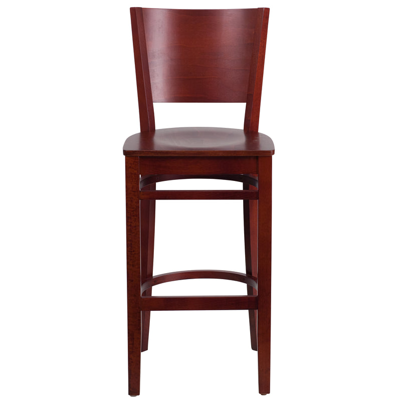 Mahogany Wood Stool