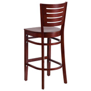 Mahogany Wood Stool