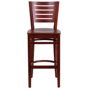 Mahogany Wood Stool