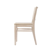 Commercial Ant Wht Wood Chair