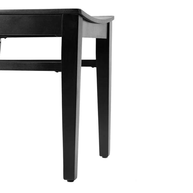 Commercial Black Wood Chair