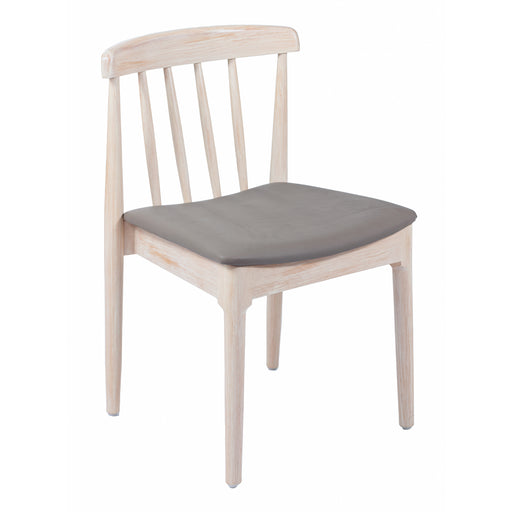 WH/BGE Vinyl Seat Dining Chair