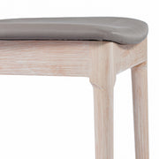 WH/BGE Vinyl Seat Dining Chair